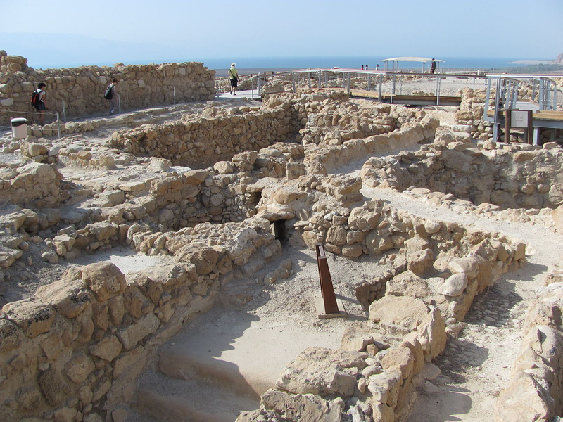 Ruinas de Qumran. Wikimedia Commons